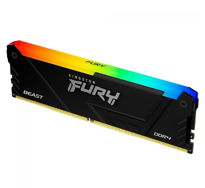 Memória Ddr4 Desktop. 16gb 3200mhz Rgb Fury Beast Kingston - Cod: 3868